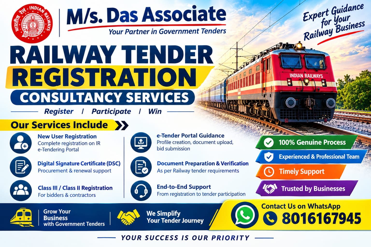 RAILWAY TENDER & REG